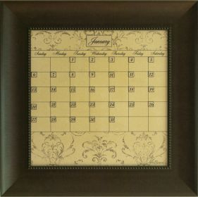 Dry Erase Calendar