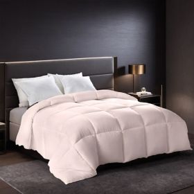 2-Pack Pink Oversized Duvet Inserts. Crafted From Comfortable, Breathable Fabric, These Soft And Fluffy Comforters Feature A Bohemian Design. Ide (Option: Defaulttitle)