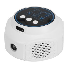1Pc 360 Degree Ultrasonic Mice Repellent Indoor Rodent Repeller Rat Squirrel Rodent Chaser With 3 Modes 2 Strobe Lights For Kitchen Warehouse (Option: White)